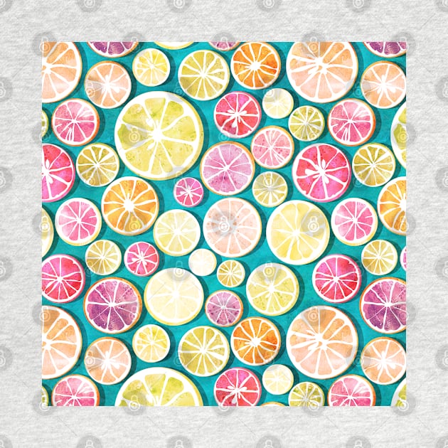 Citrus bath // pattern by SelmaCardoso